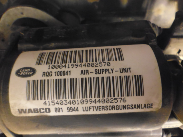 DR12011227 109709-0 COMPRESSORE AD ARIA SOSPENSIONI LAND ROVER Discovery  Serie III (04>10) 1 diesel (2005) RICAMBI USATI