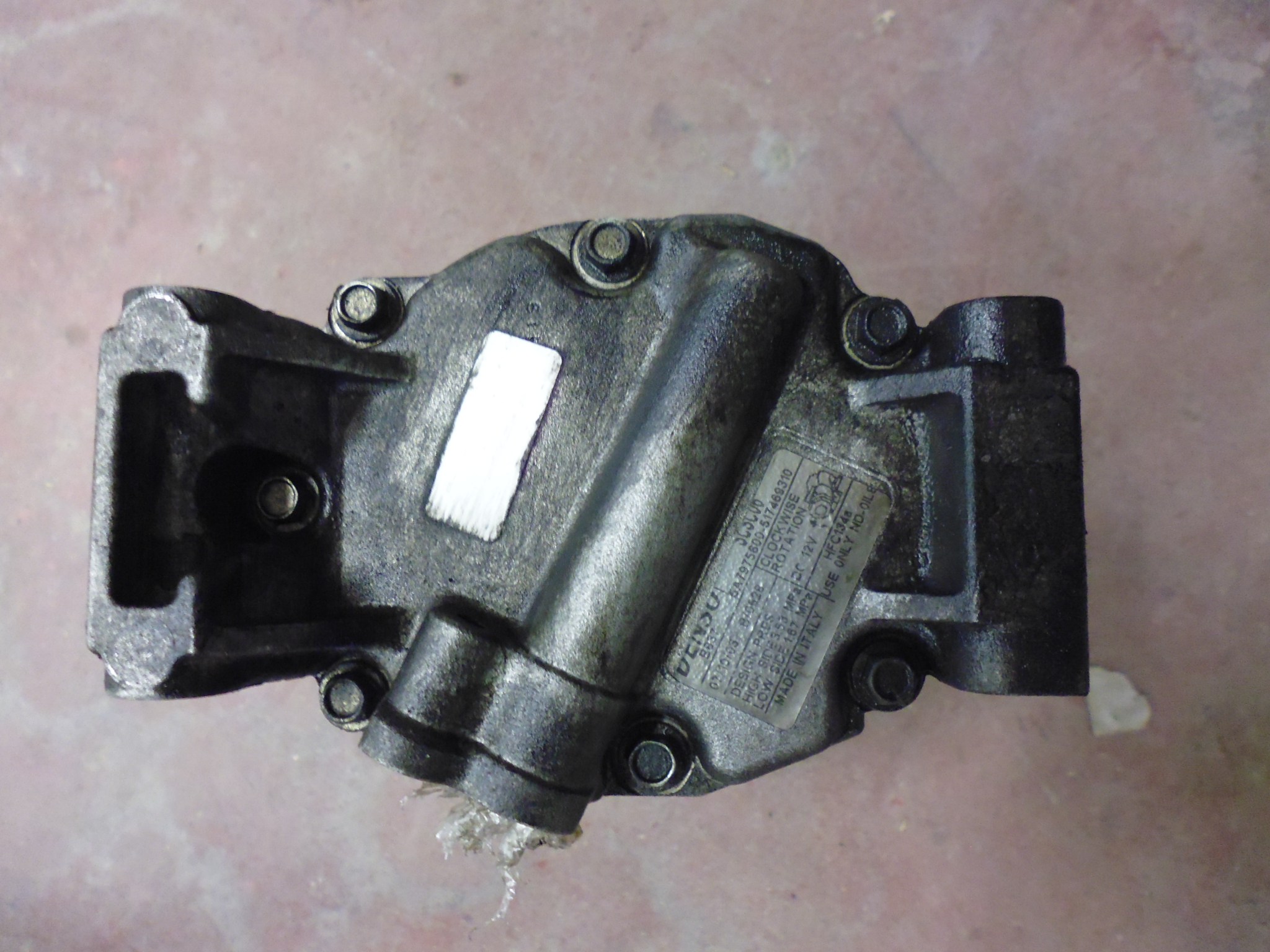 Compressore aria condizionata Fiat 500 1.3 multijet 75cv del 2007 Denso  B837 5A7975600 517469310